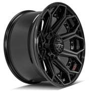 Brushed Black 4PLAY GEN2 Wheels fit Ford 20x10 SET