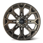 4P83 22x10 Bronze GM-Ford-Lincoln-Nissan-Toyota 6 Lug 4PLAY Gen3 Aftermarket Truck Wheels SET