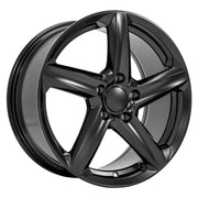 Fits Corvette C8 Z06 Rims CV02C Satin Black Corvette Wheels 19x10/18x8.5 Staggered