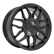 Fits Corvette C8 Z06 Rims CV03C Satin Black Corvette Wheels 19x10/18x8.5 Staggered