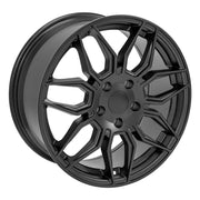 Fits Corvette C8 Z06 Rims CV03C Satin Black Corvette Wheels 19x10/18x8.5 Staggered