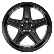 Satin Black Defiant Wheels fit Dodge Charger/Challenger 20x9.5 &amp; 20x10.5 - Staggered SET