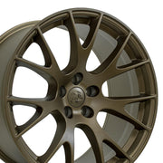 OE Wheels DG15 20x9 / 20x10 5x115 Satin Bronze Staggered Wheel SET