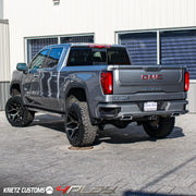 GMC 1500 SIERRA DENALI 4PLAY WHEELS RIMS 4P06 22X12 35X12.5X22 NITTO TIRES 6 INCH ROUGH COUNTRY LIFT BY KRIETZ CUSTOMS