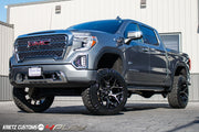 GMC 1500 SIERRA DENALI 4PLAY WHEELS RIMS 4P06 22X12 35X12.5X22 NITTO TIRES 6 INCH ROUGH COUNTRY LIFT BY KRIETZ CUSTOMS