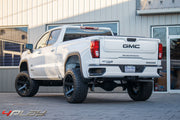 GMC 1500 SIERRA DENALI 4PLAY WHEELS RIMS 4P60 22X12 35X12.5X22 NITTO TIRES 6 INCH ROUGH COUNTRY LIFT BY KRIETZ CUSTOMS