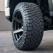 GMC 1500 SIERRA DENALI 4PLAY WHEELS RIMS 4P60 22X12 35X12.5X22 NITTO TIRES 6 INCH ROUGH COUNTRY LIFT BY KRIETZ CUSTOMS