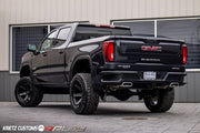 GMC 1500 SIERRA DENALI 4PLAY WHEELS RIMS 4P63 22X12 35X12.5X22 NITTO TIRES 6 INCH ROUGH COUNTRY LIFT BY KRIETZ CUSTOMS