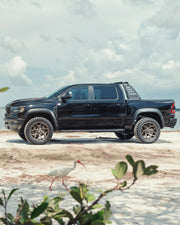 Ram TRX 1500 on 4PLAY Wheels 4P06 Bronze Finished 22x10 Wrapped in 35x12.5x22 Toyo Tires with Stock Suspension