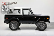 FORD BRONCO CLASSIC BARRETT-JACKSON 4PLAY WHEELS 4P08 GUNMETAL 20X10 G2 SERIES 33X12.5X20 TIRE