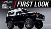 FORD BRONCO CLASSIC BARRETT-JACKSON 4PLAY WHEELS 4P08 GUNMETAL 20X10 G2 SERIES 33X12.5X20 TIRE