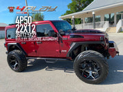 JEEP WRANGLER 22X10 4PLAY WHEELS 4P50 25X12.5X22 TIRE BAYSHORE AUTOMOTIVE