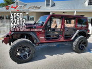 JEEP WRANGLER 22X10 4PLAY WHEELS 4P50 25X12.5X22 TIRE BAYSHORE AUTOMOTIVE