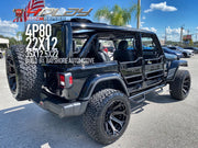 JEEP WRANGLER 4PLAY WHEELS 4P80 G2 SERIES 22X10 35X12.5X22 TIRE BAYSHORE AUTOMOTIVE