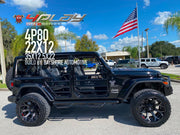 JEEP WRANGLER 4PLAY WHEELS 4P80 G2 SERIES 22X10 35X12.5X22 TIRE BAYSHORE AUTOMOTIVE